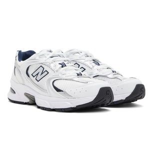 NEW BALANCE White & Navy 530 Size Women’s 7